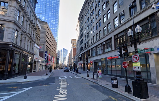 Miraculous Escape for Pedestrian as Massive Glass Window Plummets in Downtown Boston
