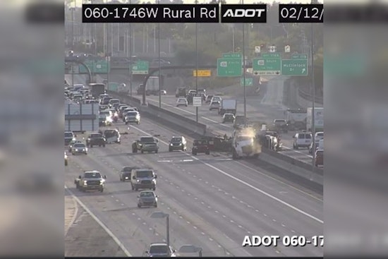 Morning Commute in Phoenix Disrupted by Multi-Vehicle Crash on US 60