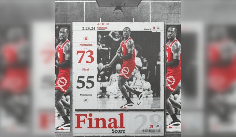 Nebraska Cornhuskers Claim Record Home Win, Defeat Minnesota Golden Gophers 73-55
