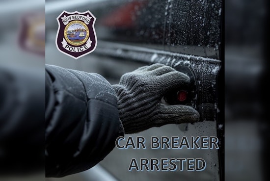 New Bedford Police Arrest Suspected Serial Car Burglar Caught Mid-Act