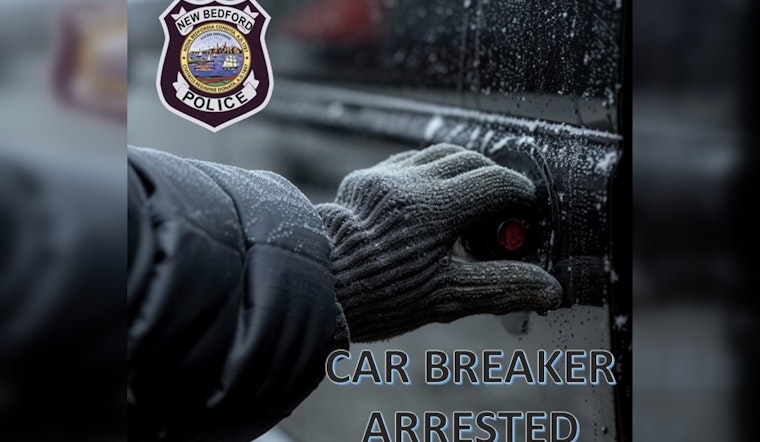 New Bedford Police Arrest Suspected Serial Car Burglar Caught Mid-Act