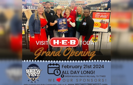 New H-E-B Store Ignites Excitement in Katy with Grand Opening Festivities and Community Contributions