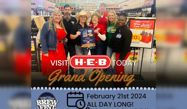 New H-E-B Store Ignites Excitement in Katy with Grand Opening Festivities and Community Contributions