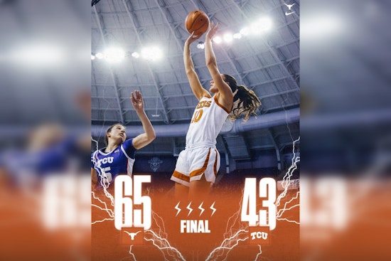 No. 7 Texas Longhorns Clinch Tie for Third in Big 12 With Dominant Win Over TCU Horned Frogs