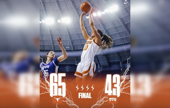 No. 7 Texas Longhorns Clinch Tie for Third in Big 12 With Dominant Win Over TCU Horned Frogs