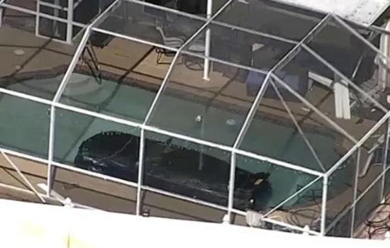 No Injuries Reported as Vehicle Makes Unplanned Dive into Margate Swimming Pool