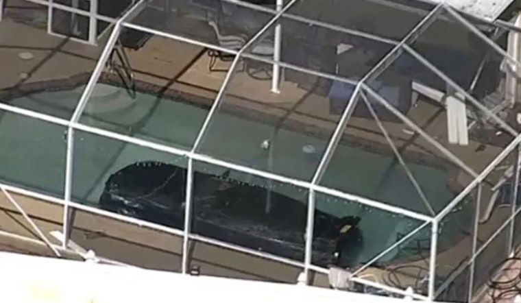 No Injuries Reported as Vehicle Makes Unplanned Dive into Margate Swimming Pool