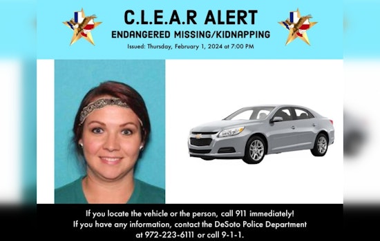 North Texas Woman Found Safe in Laredo After Unexplained Disappearance in DeSoto, Suspect in Question