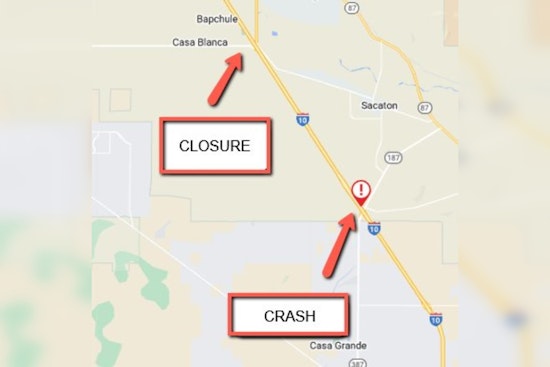 One Dead, Two Injured in I-10 Crash Near Casa Grande, Arizona, Traffic Redirected Amid Investigation