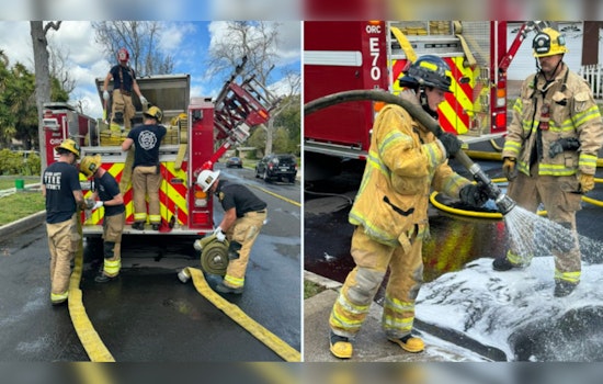 Orange County Fire Authority Extinguishes Santa Ana Blaze in Nine Minutes, One Injured