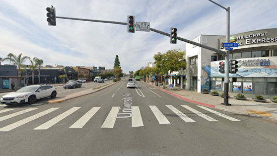 Pedestrian, 70, Injured in Collision with Dump Truck in Hillcrest, San Diego Police Seeking Information