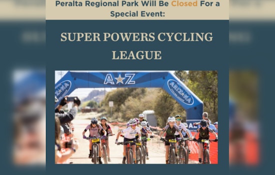 Peralta Regional Park to Host Interscholastic Arizona Cycling League's Superpowers Race This Weekend