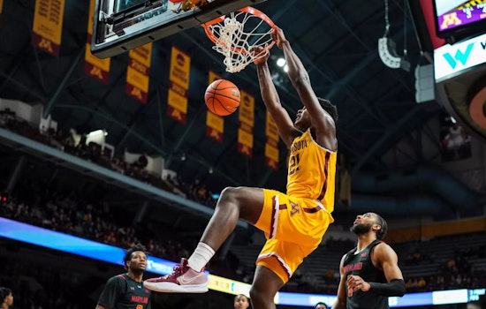 Pharrel Payne Leads Minnesota Golden Gophers to 81-70 Victory Over Rutgers Scarlet Knights