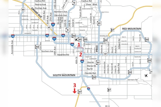 Phoenix Drivers Face Major Freeway Restrictions for Broadway Curve Project