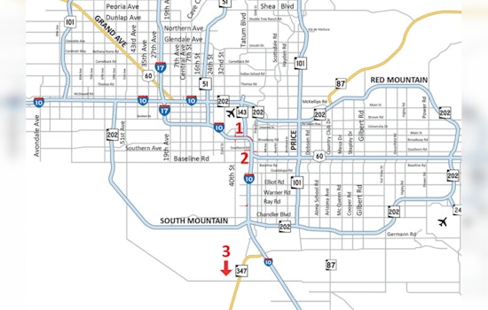 Phoenix Drivers Face Major Freeway Restrictions for Broadway Curve Project