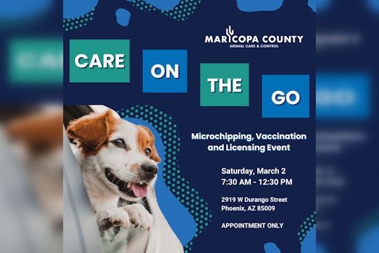 Phoenix Pets to Receive Free Health Services Once More in MCACC's Care on the Go Event