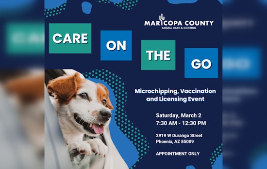 Phoenix Pets to Receive Free Health Services Once More in MCACC's Care on the Go Event