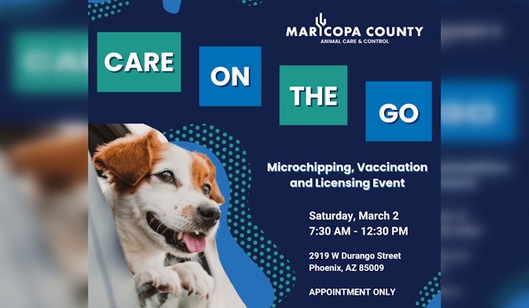 Phoenix Pets to Receive Free Health Services Once More in MCACC's Care on the Go Event