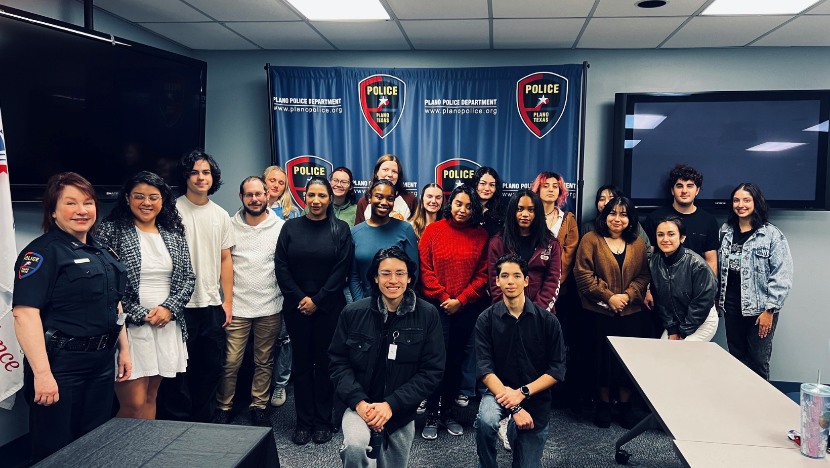 Plano Police Department Welcomes Criminal Justice Students From Collin