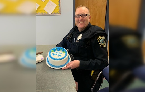 Plymouth's Manomet Elementary Honors Local Hero Officer Vinny Roth on National SRO Appreciation Day