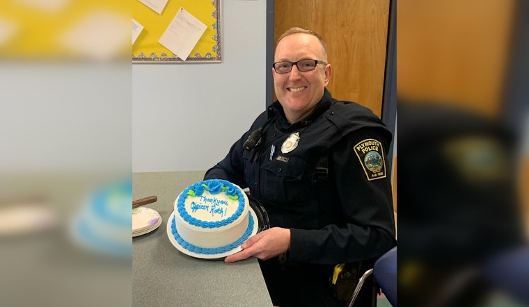 Plymouth's Manomet Elementary Honors Local Hero Officer Vinny Roth on National SRO Appreciation Day
