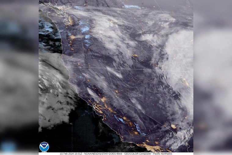 Portland Braces for Rain, Snow Mix with East Winds as NWS Forecasts Unsettled Weather