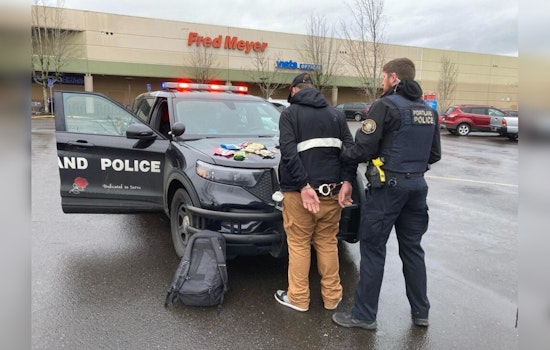 Portland Police and Sheriff's Office Arrest Two in Dramatic Chase, Seize Stolen Vehicles and Drugs
