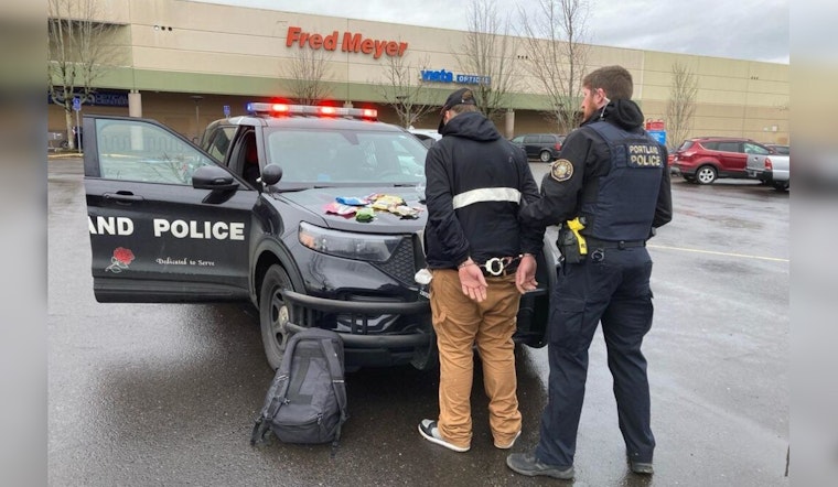 Portland Police and Sheriff's Office Arrest Two in Dramatic Chase, Seize Stolen Vehicles and Drugs