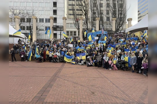 Portland Unites with Global 'Believe in Ukraine' Movement Amid Country's Fight for Stability and Growth