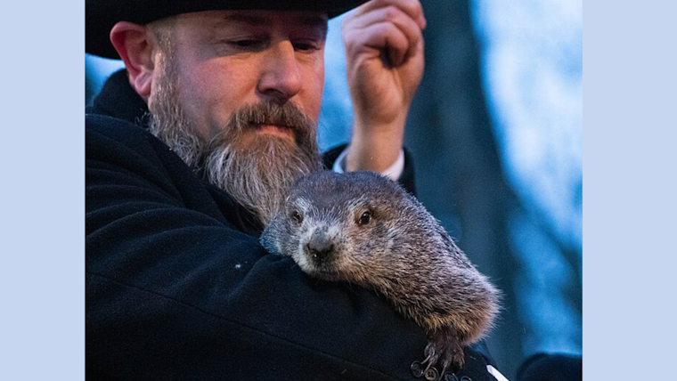 Punxsutawney Phil Predicts Early Spring in Groundhog Day Rarity Near Pittsburgh