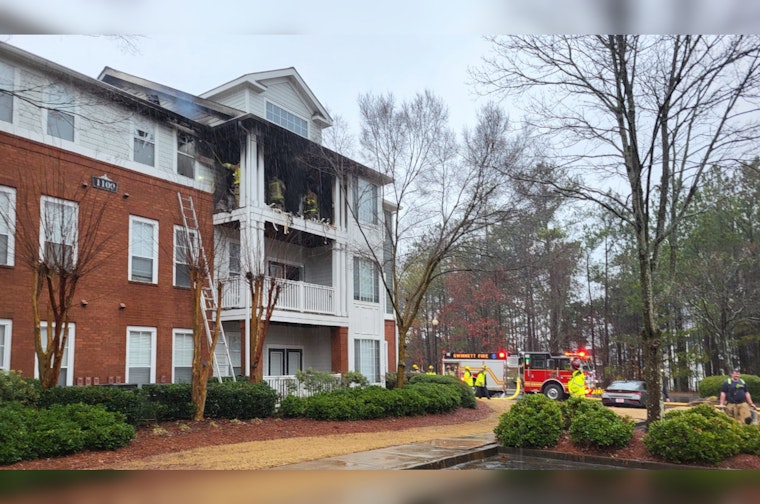 Quick-Thinking Firefighters Quell Balcony-Started Inferno at Suwanee Apartment Complex, Displacing 14