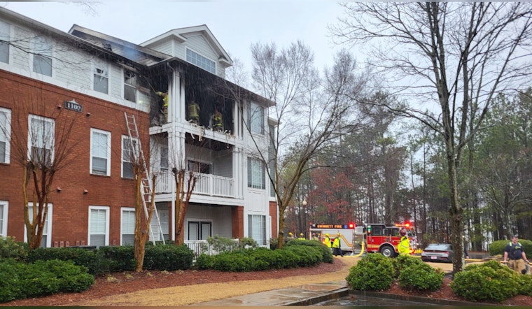 Quick-Thinking Firefighters Quell Balcony-Started Inferno at Suwanee Apartment Complex, Displacing 14