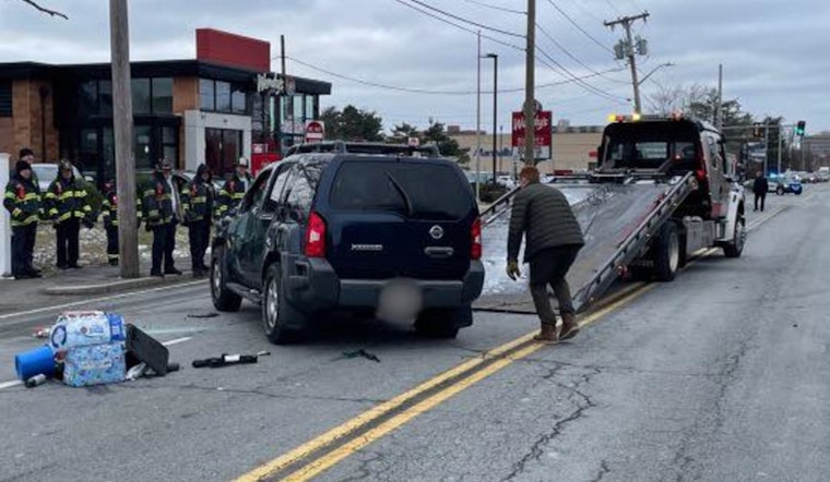 Quincy Shaken by Consecutive Crashes with Overturned Vehicles and Wall Damage, No Serious Injuries Reported