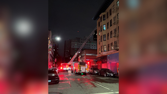 Resident Injured, Displaced in Early Morning Oakland Apartment Fire, OFD Praised for Swift Response