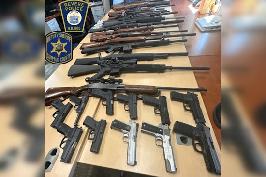 Revere Man Charged with Trafficking Fentanyl, Illegal Possession of 29 Firearms and Ammunition