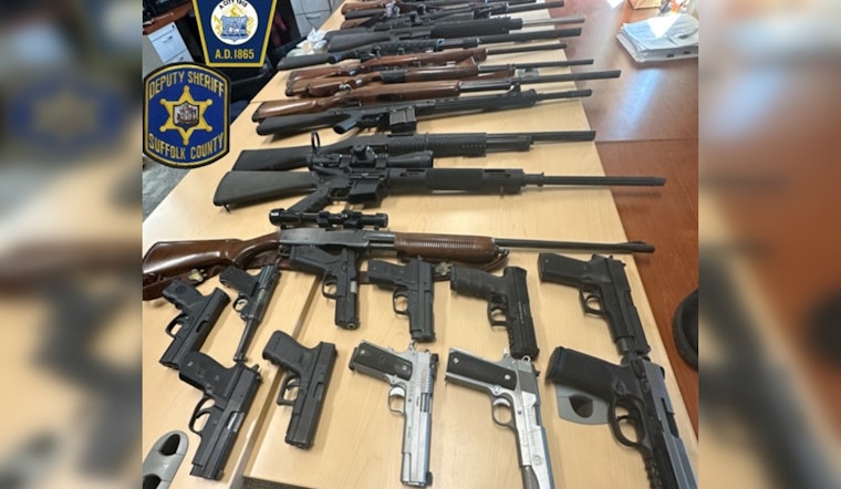 Revere Man Charged with Trafficking Fentanyl, Illegal Possession of 29 Firearms and Ammunition