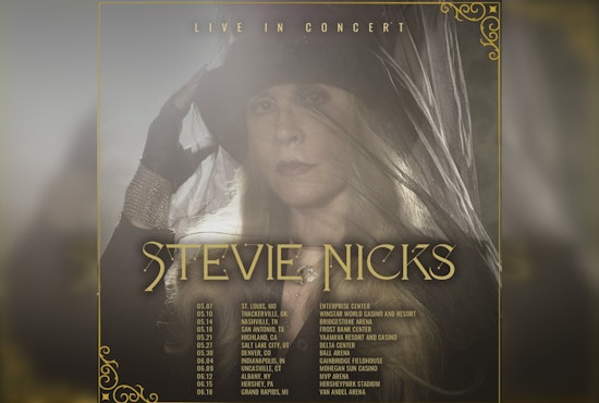 Rock legend Stevie Nicks to perform in San Antonio, joining Billy Joel for historic co-headlining shows