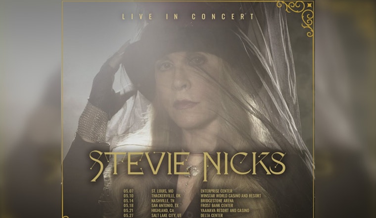 Rock legend Stevie Nicks to perform in San Antonio, joining Billy Joel for historic co-headlining shows