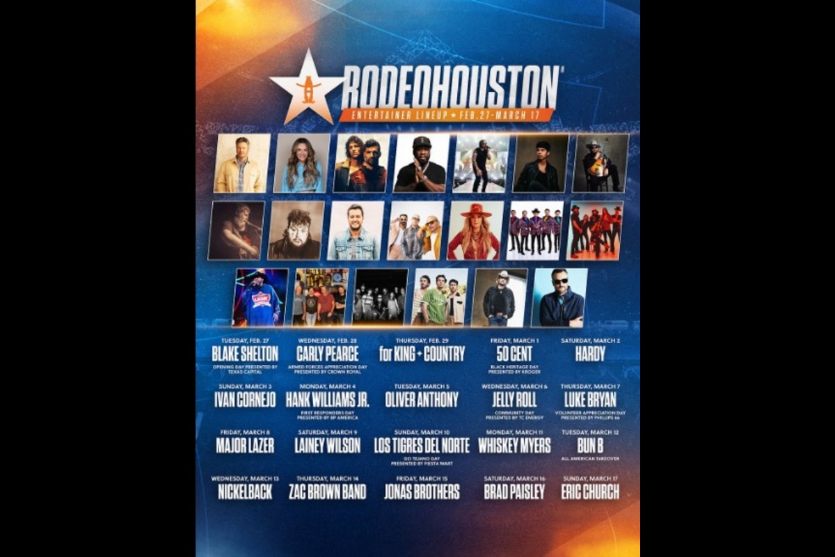 RodeoHouston Unleashes StarStudded 20Day Lineup with 50 Cent, Eric