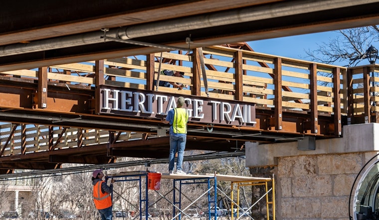 Round Rock's Heritage Trail West Nears Completion