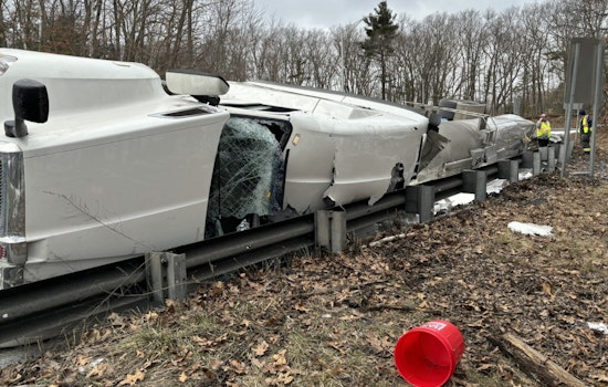 Route 12 to Mass Pike in Auburn Reopens After Tanker Spills 10,000 Gallons of Milk