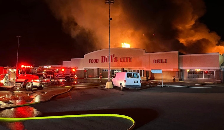 Royston Mourns as Dill's Food City, Community Fixture for 80 Years, Destroyed by Fire