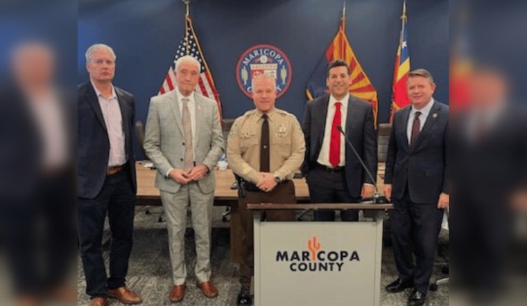 Russ Skinner Takes Oath as Maricopa County Sheriff, Pledges Reform and Stability Until 2024 Election
