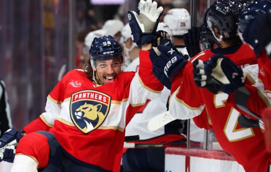 Ryan Lomberg's Last-Minute Goal Leads Panthers to 4-2 Victory Over Capitals, Paul Maurice Gains 849th Win