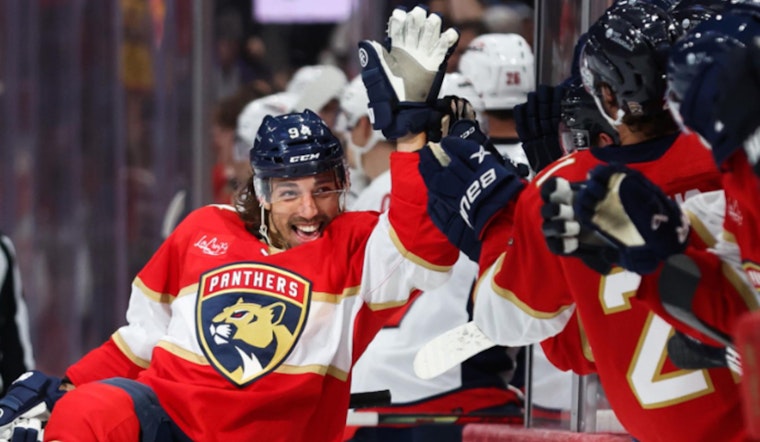 Ryan Lomberg's Last-Minute Goal Leads Panthers to 4-2 Victory Over Capitals, Paul Maurice Gains 849th Win