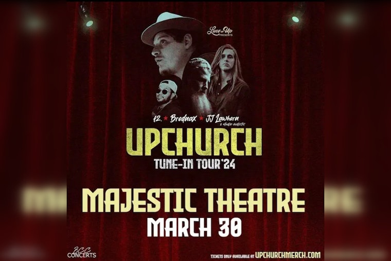 Ryan Upchurch to Bring Hick-Hop Flavor to Majestic Theatre in San Antonio on March 30