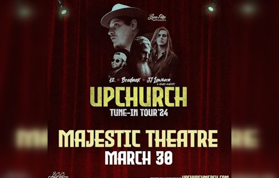 Ryan Upchurch to Bring Hick-Hop Flavor to Majestic Theatre in San Antonio on March 30