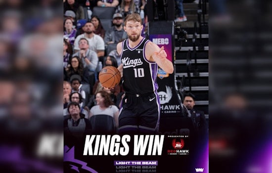 Sacramento Kings Clinch Thrilling Home Win Over Spurs as Sabonis Achieves 19th Triple-Double at Golden 1 Center
