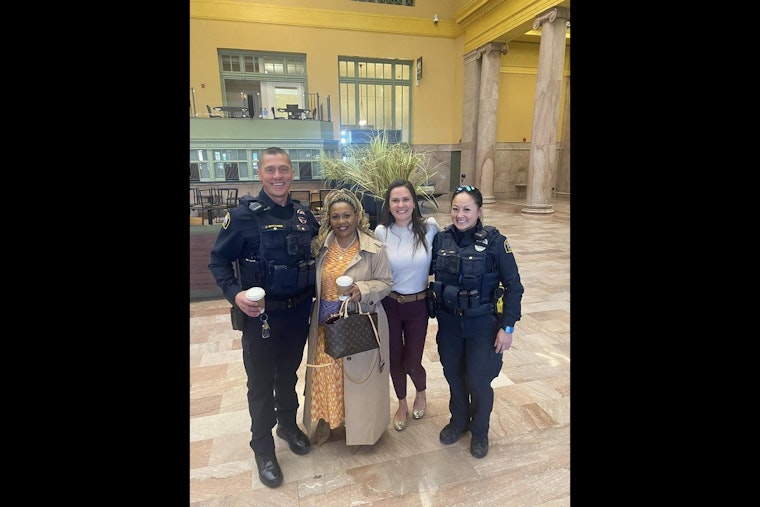 Saint Paul Police and Residents Bond Over Coffee in Community-Building Event at Union Depot