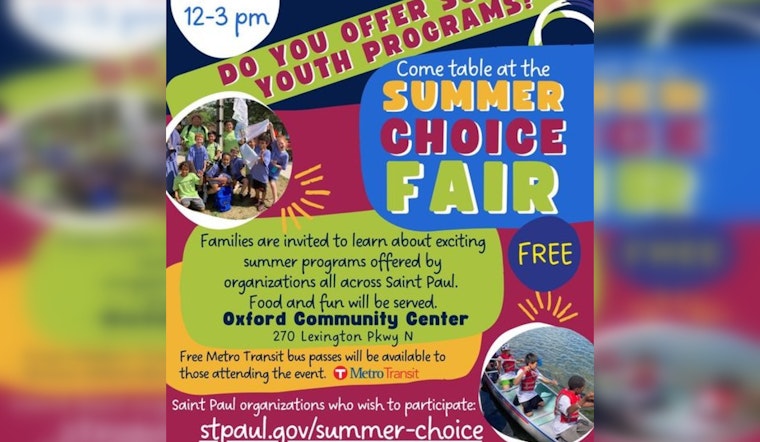 Saint Paul Welcomes the Return of the Summer Choice Fair for Family Fun and Education